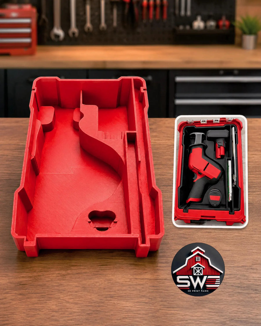 SWD M12 Hackzall 2520-20/2420-20 Insert Fits Milwaukee Packout 8435