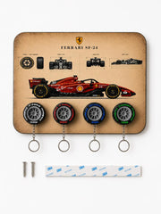 Pit Stop Racing Tire Wall Key Holder