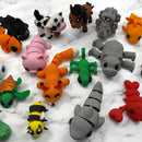 Mystery Egg with 5 Articulated Animals – Surprise Collectible Creatures, 3D-Printed Fidget Companion