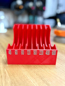 5" Sandpaper Sheet Organizer – Bench Holder for Sanding Sheets (40–600 Grit)