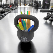 Gym Lover’s Desk Set | Dumbbell Card Holder, Barbell Coaster and Pen Stand | Bold & Functional Decor
