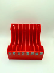 5" Sandpaper Sheet Organizer – Bench Holder for Sanding Sheets (40–600 Grit)