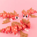 Sugar Rush Baby Dragon with Egg | Vibrant Articulated Collectible | Sweet Dragon Egg Fantasy Fidget