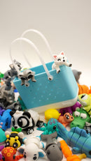 10 Mystery Mini Fidget Animals in B Bag – Cute Collectible Surprise Set