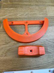 125mm Orbital Sander Holder | 5” Sander Wall Mount | Durable PETG Workshop Organizer | Easy Install