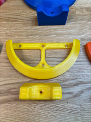 150mm Orbital Sander Holder | Wall-Mount Organizer for 6” Sanders | Heavy-Duty PETG | Workshop Storage Solution