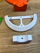 150mm Orbital Sander Holder | Wall-Mount Organizer for 6” Sanders | Heavy-Duty PETG | Workshop Storage Solution