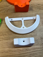 125mm Orbital Sander Holder | 5” Sander Wall Mount | Durable PETG Workshop Organizer | Easy Install