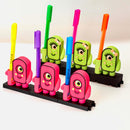 Funny Cyclops Pen Holder (Set of 5) – One-Eyed Cutie Desk Buddy