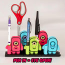 Funny Cyclops Pen Holder (Set of 5) – One-Eyed Cutie Desk Buddy