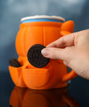 KEVIN THE CORGI – Ice Cream Pint Holder (Pumpkin Edition)
