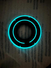 Tron Identity Disc with Display Stand – Glowing Sci-Fi Collector Piece