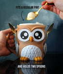 Owlfonso the Owl – Ice Cream Pint Holder