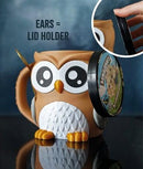 Owlfonso the Owl – Ice Cream Pint Holder