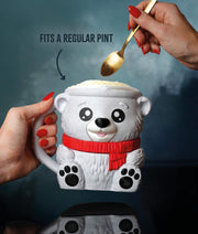 Bearnard the Icebear – Ice Cream Pint Holder