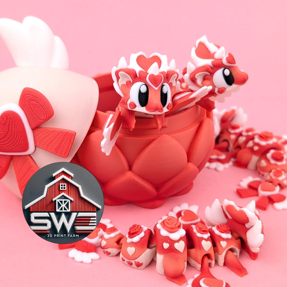 HeartSeeker Mini Dragon with Cute Egg