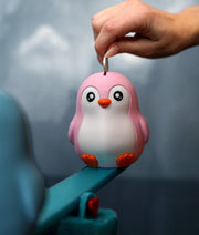 Partner Piggybank Penguins – Interactive Saving Seesaw for Two