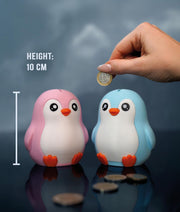 Partner Piggybank Penguins – Interactive Saving Seesaw for Two
