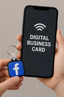 Facebook Tap & Connect NFC Keychain | Link Your Business or Socials Instantly