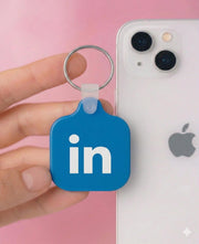 LinkedIn Tap & Connect NFC Keychain | Link Your Business or Socials Instantly