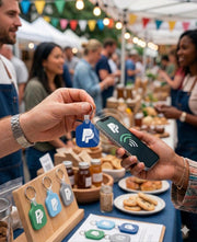 WhatsApp Tap & Connect NFC Keychain | Link Your Business or Socials Instantly