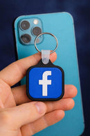 Facebook Tap & Connect NFC Keychain | Link Your Business or Socials Instantly