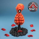The Blob Octopus – Articulated Desk Octopus with Ink Stand & Crab Magnets