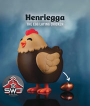 Henrietta PopEgg - Egg Laying Chicken Candy Dispenser with Surprise Egg Capsule