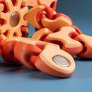 The Blob Octopus – Articulated Desk Octopus with Ink Stand & Crab Magnets