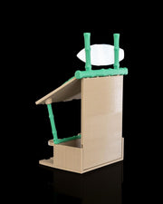 Tiki Bar Bird Feeder – Tropical Outdoor Bird Feeder with Mini Bar Design