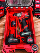 Milwaukee Packout Insert Compatible with M12 Gen 3 Drill, Batteries, and Accessories for Compact Organizer 48-22-8435