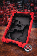 Milwaukee Packout Insert Compatible with 1/2 in Hammer Drill, 1/4 in Impact Driver, and Accessories for Tool Case 48-22-8435