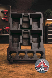 Milwaukee Packout Insert Compatible with M12 Batteries for Compact Organizer 48-22-8435