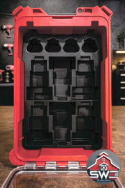 Milwaukee Packout Insert Compatible with M12 Batteries for Compact Organizer 48-22-8435