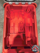 Milwaukee Packout Insert Compatible with M12 Gen 2 Impact Wrench Ratchet and Batteries for Compact Organizer 48-22-8435