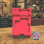 Packout Laser Insert Organizer Compatible with Milwaukee 48-22-8435 for Laser Line 3622-20 and Laser Distance Meter 48-22-9803