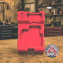 Packout Laser Insert Organizer Compatible with Milwaukee 48-22-8435 for Laser Line 3622-20 and Laser Distance Meter 48-22-9803