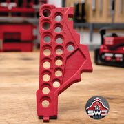 Insert Organizer Compatible with Milwaukee Packout 8435 for M18 Impact Wrench and 1/2 in 16PC Socket Set
