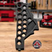 Insert Organizer Compatible with Milwaukee Packout 8435 for M18 Impact Wrench and 1/2 in 16PC Socket Set