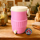12oz Can Cooler with Straw Lid, Handle & Cactus Can Opener Charm