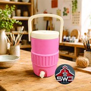 12oz Can Cooler with Straw Lid, Handle & Cactus Can Opener Charm