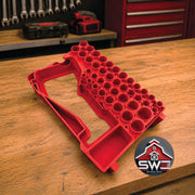 Packout Insert Organizer Compatible with Milwaukee 48-22-8435 for M12 Stubby 1/2 Impact Wrench 2563-20 and 43PC Socket Set