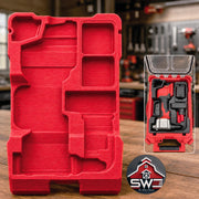 Insert Organizer Compatible with Milwaukee Packout 8435 for M12 Rivet Tool 2550-20 and Accessories