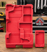 Insert Organizer Compatible with Milwaukee Packout 8435 for M12 Rivet Tool 2550-20 and Accessories