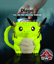 Diego the Dragon Ice Cream Pint Holder