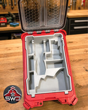 Insert Organizer Compatible with Milwaukee Packout 8435 for M12 FUEL 3 in Cut-Off Tool 2522