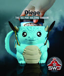 Diego the Dragon Ice Cream Pint Holder