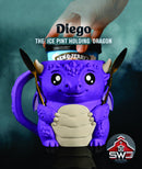 Diego the Dragon Ice Cream Pint Holder