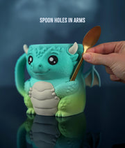 Diego the Dragon Ice Cream Pint Holder