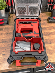 SWD insert for Milwaukee M12 Crown Stapler 2447-20 in Packout 48-22-8435